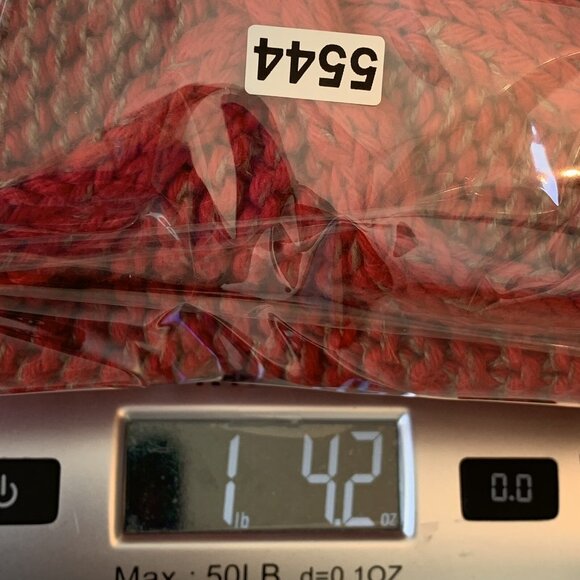 Abercrombie & Fitch Women’s Y2K Red Chunky Cable Knit Sweater Size Small Preppy - Picture 10 of 10